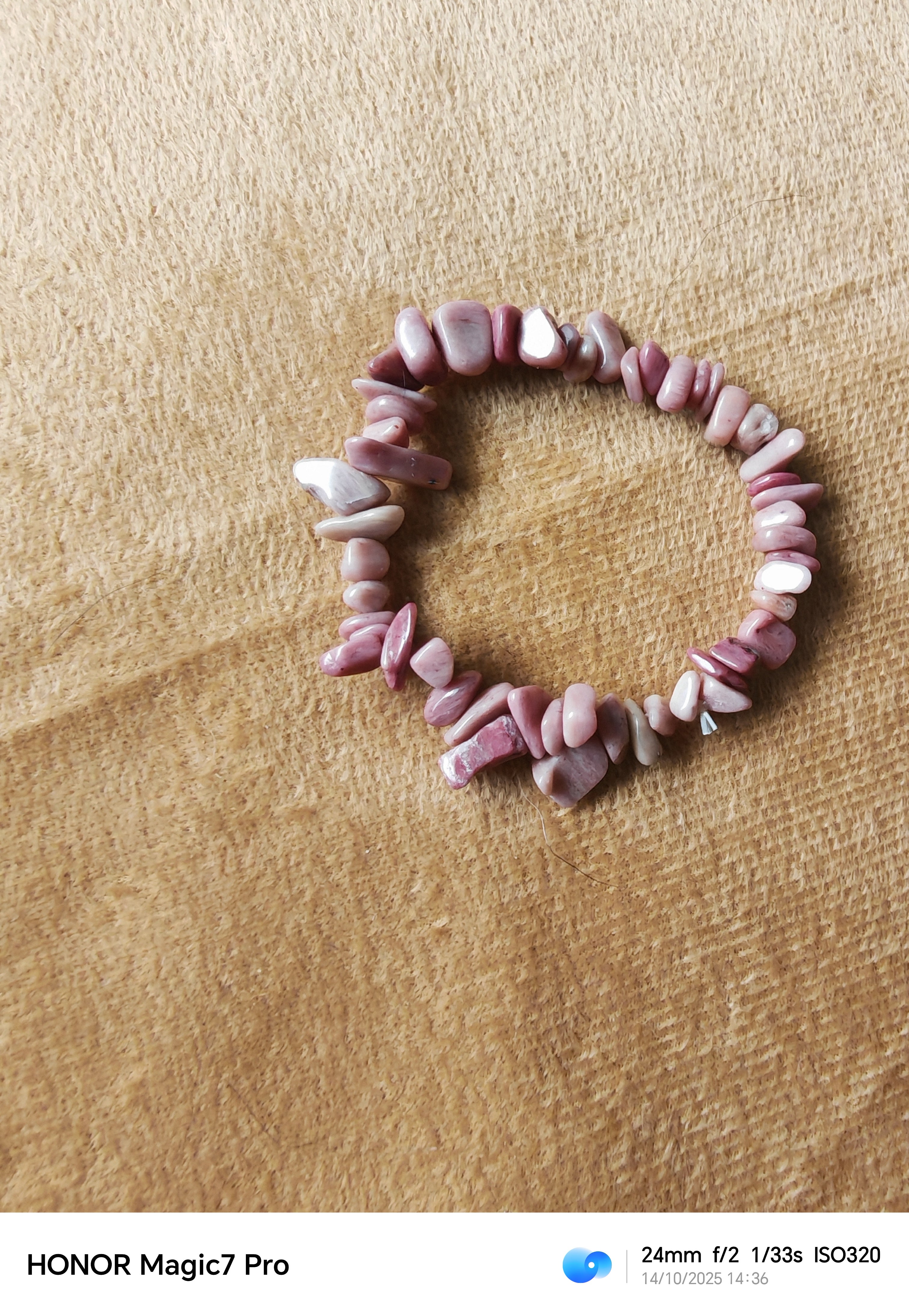 Natuurlijk edelstenen armband