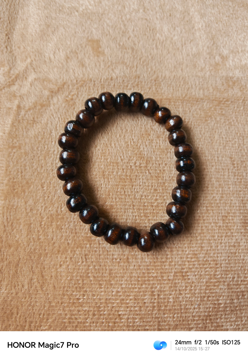 Houten Kralenarmband