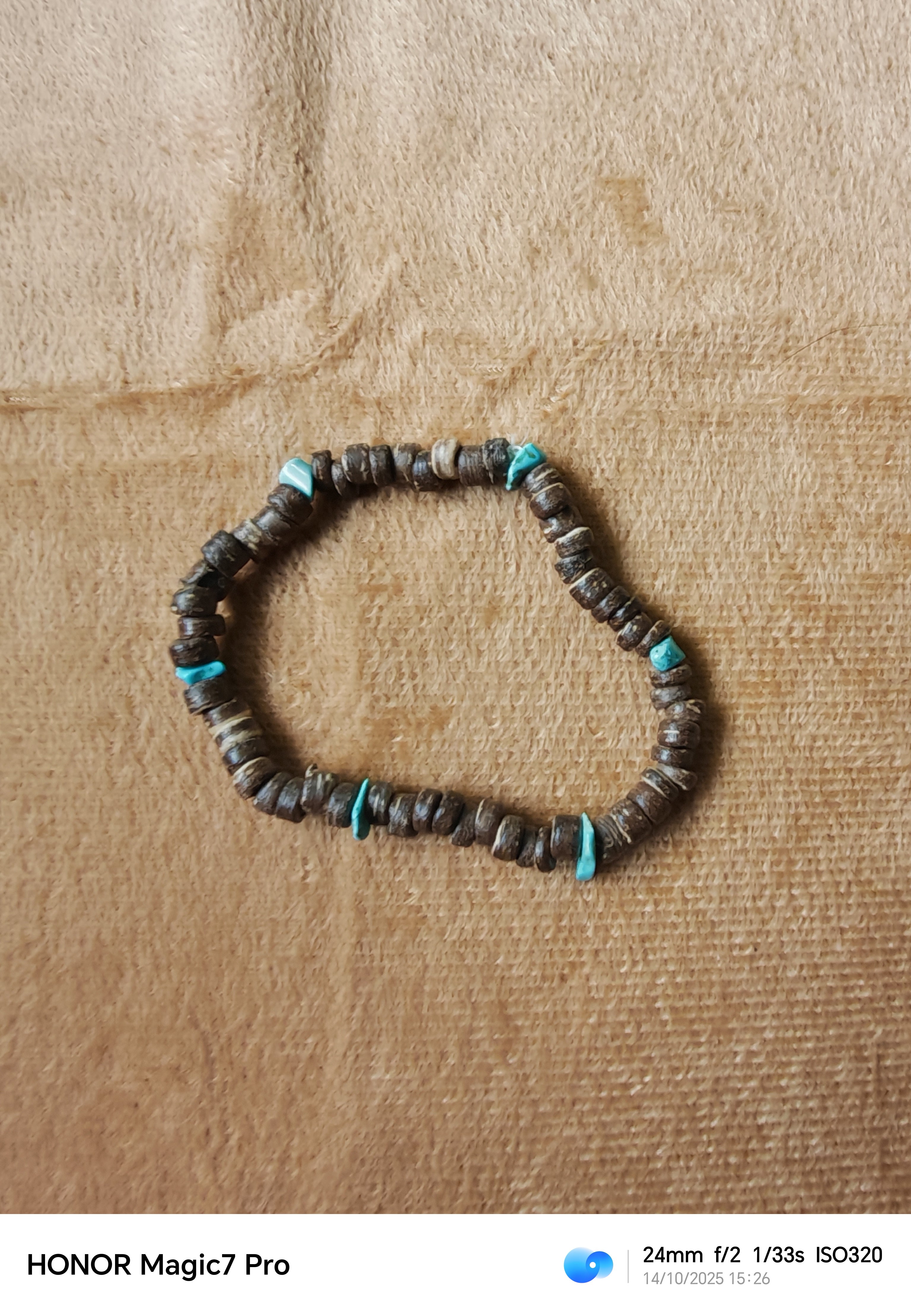 Houten Kralenarmband