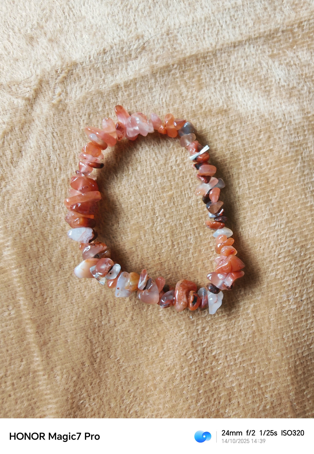 Natuurlijk edelstenen armband