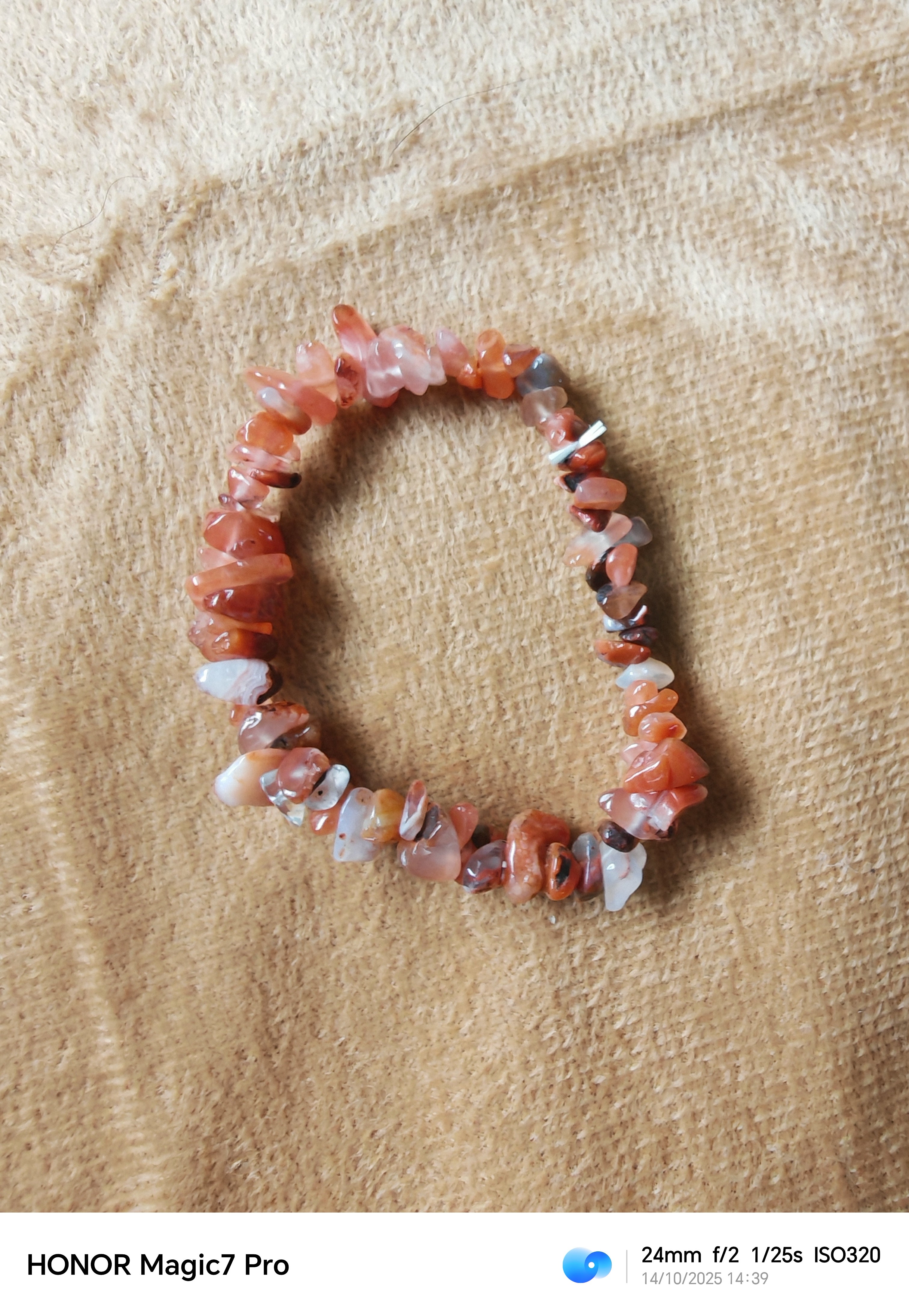 Natuurlijk edelstenen armband