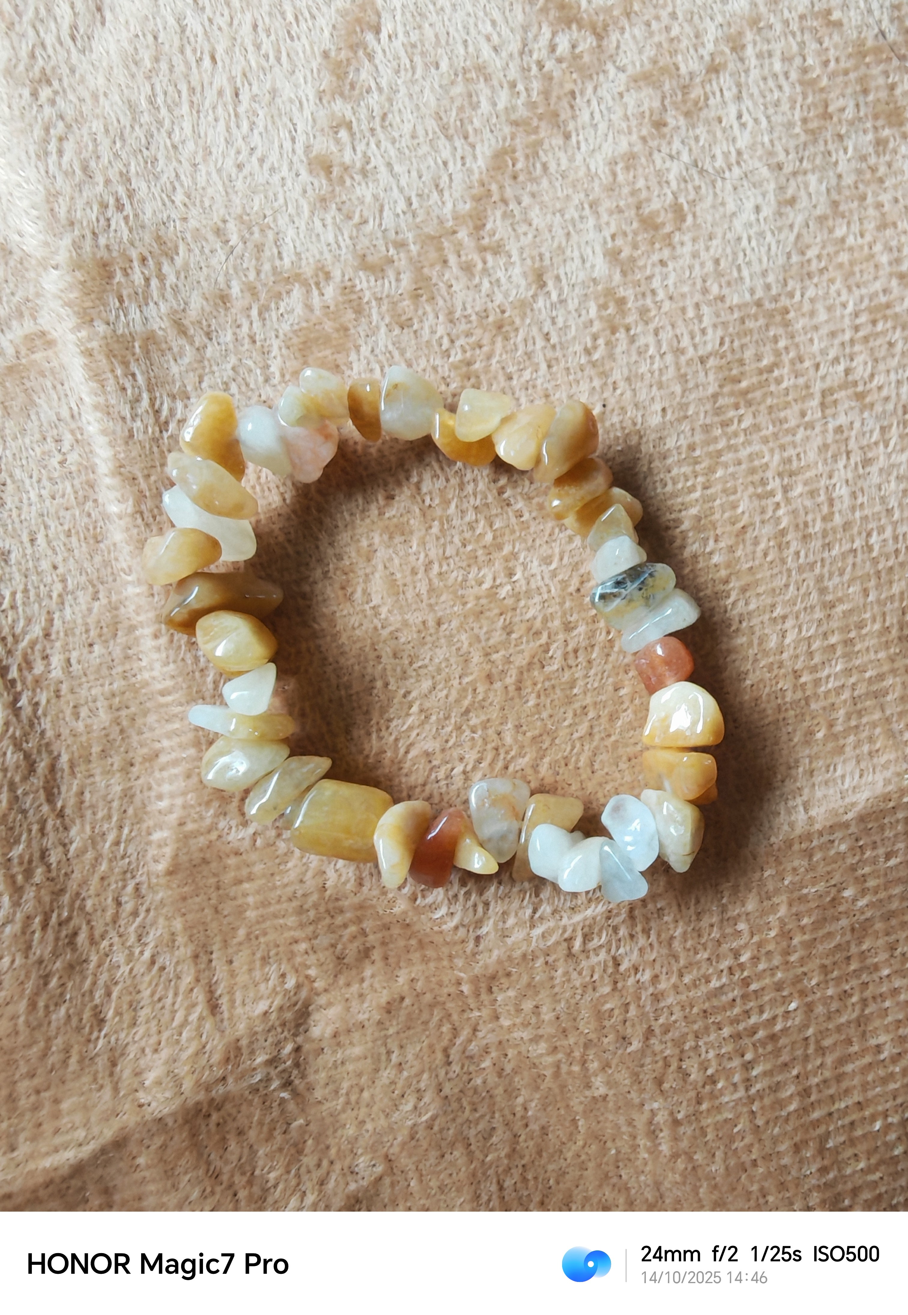 Natuurlijk edelstenen armband