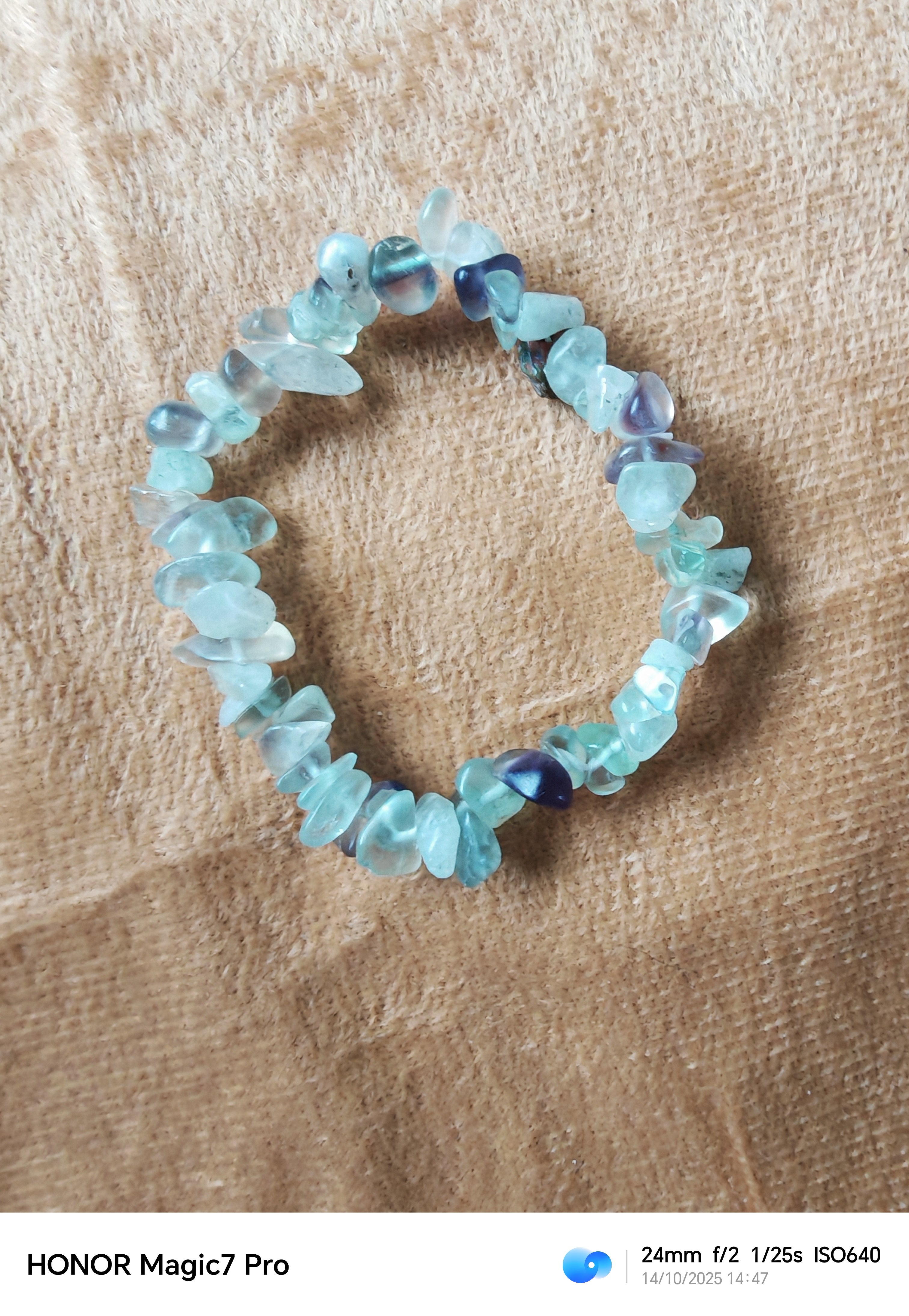 Natuurlijk edelstenen armband