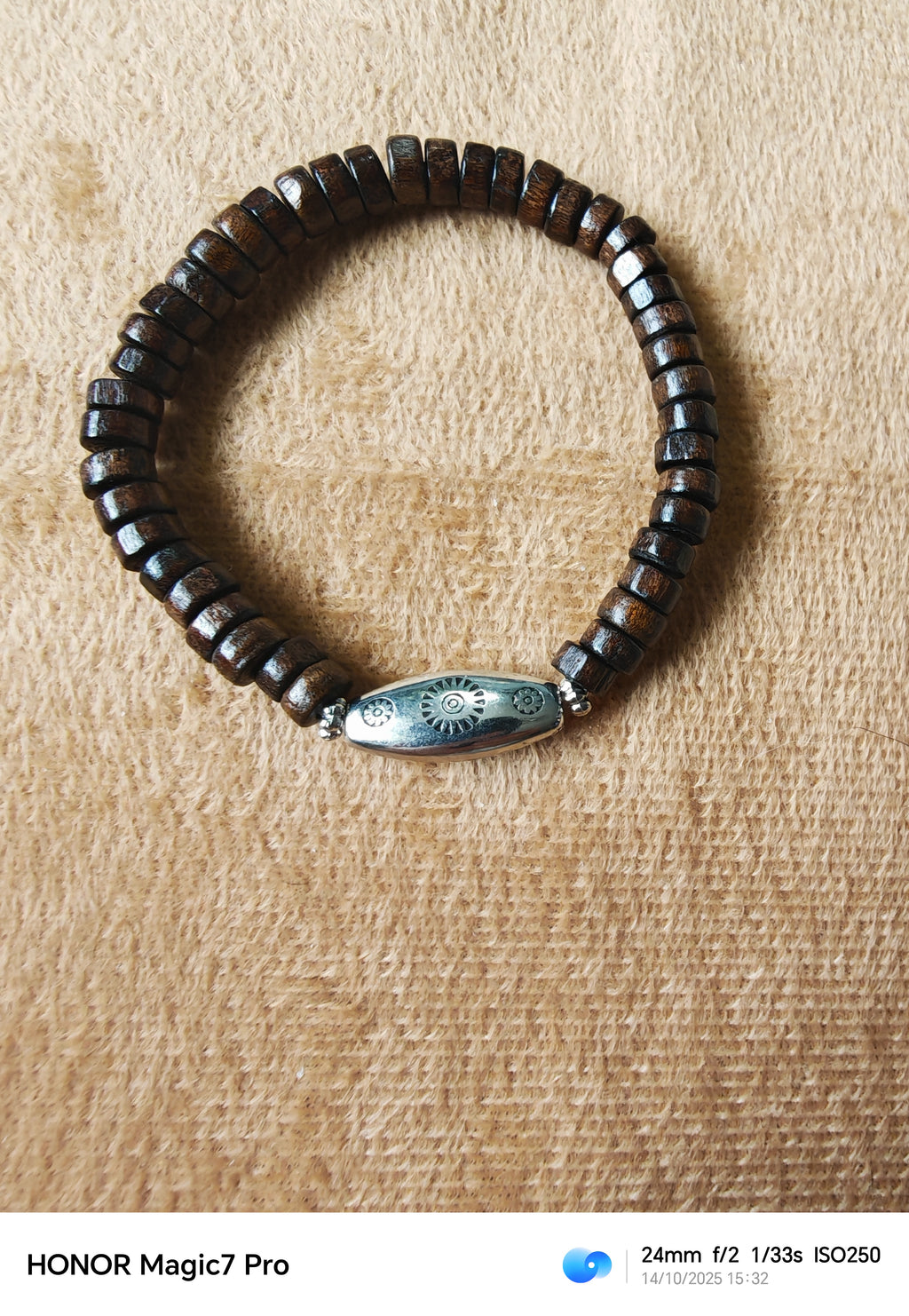 Houten Kralenarmband